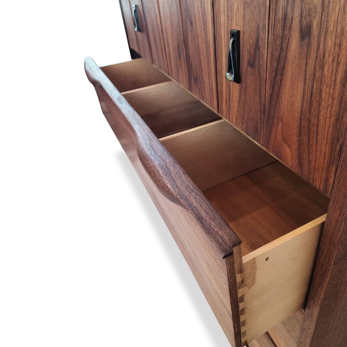 Vintage Walnut Highboy