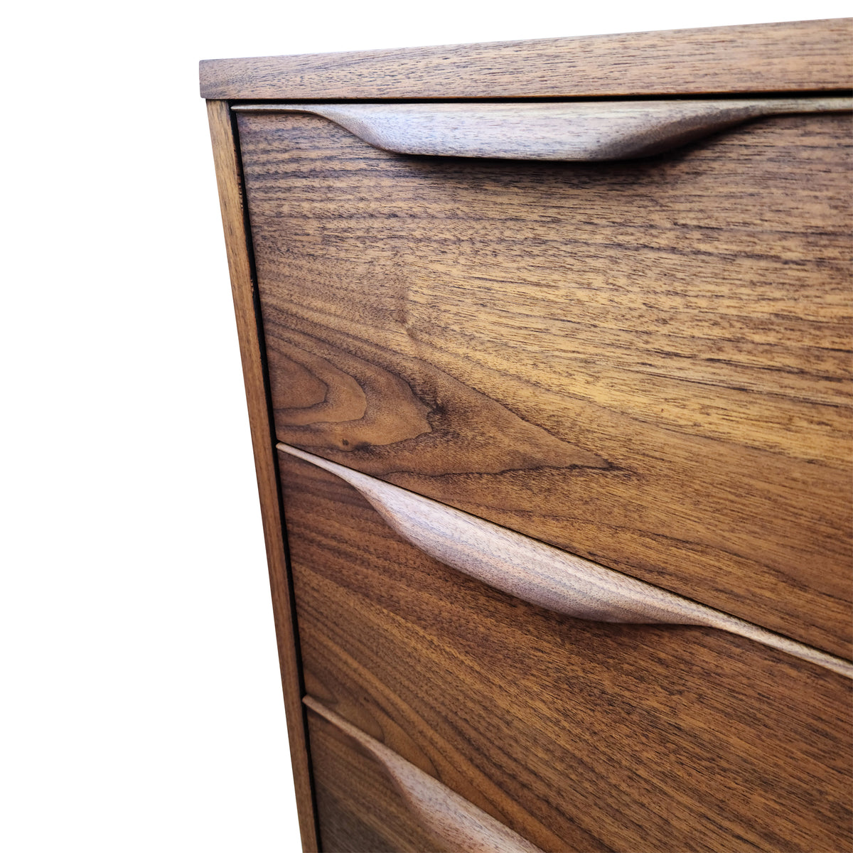 Walnut Nine Drawer Dresser