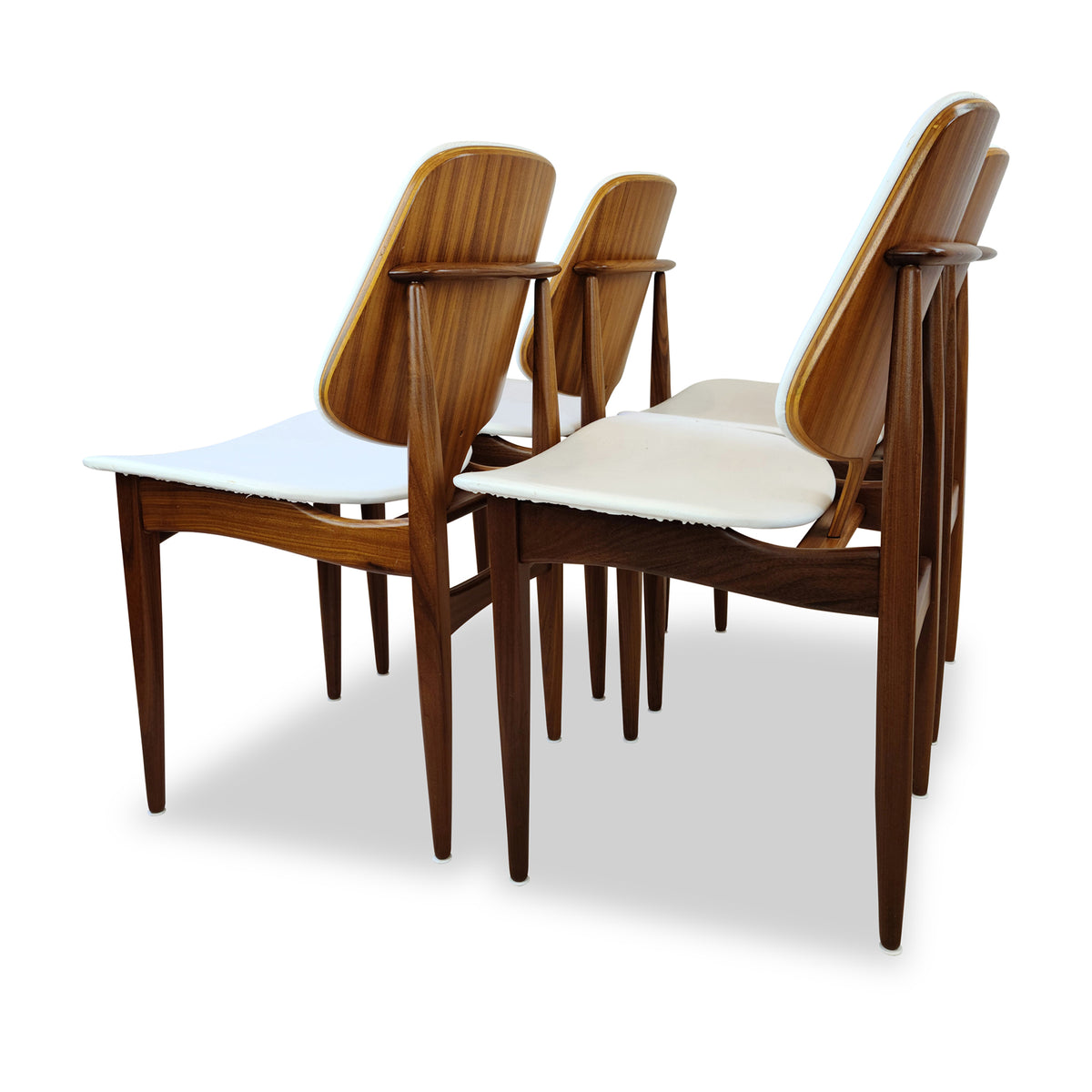 Teak Dining Chairs by Elliots of NewburyTeak Dining Chairs by Elliots of Newbury