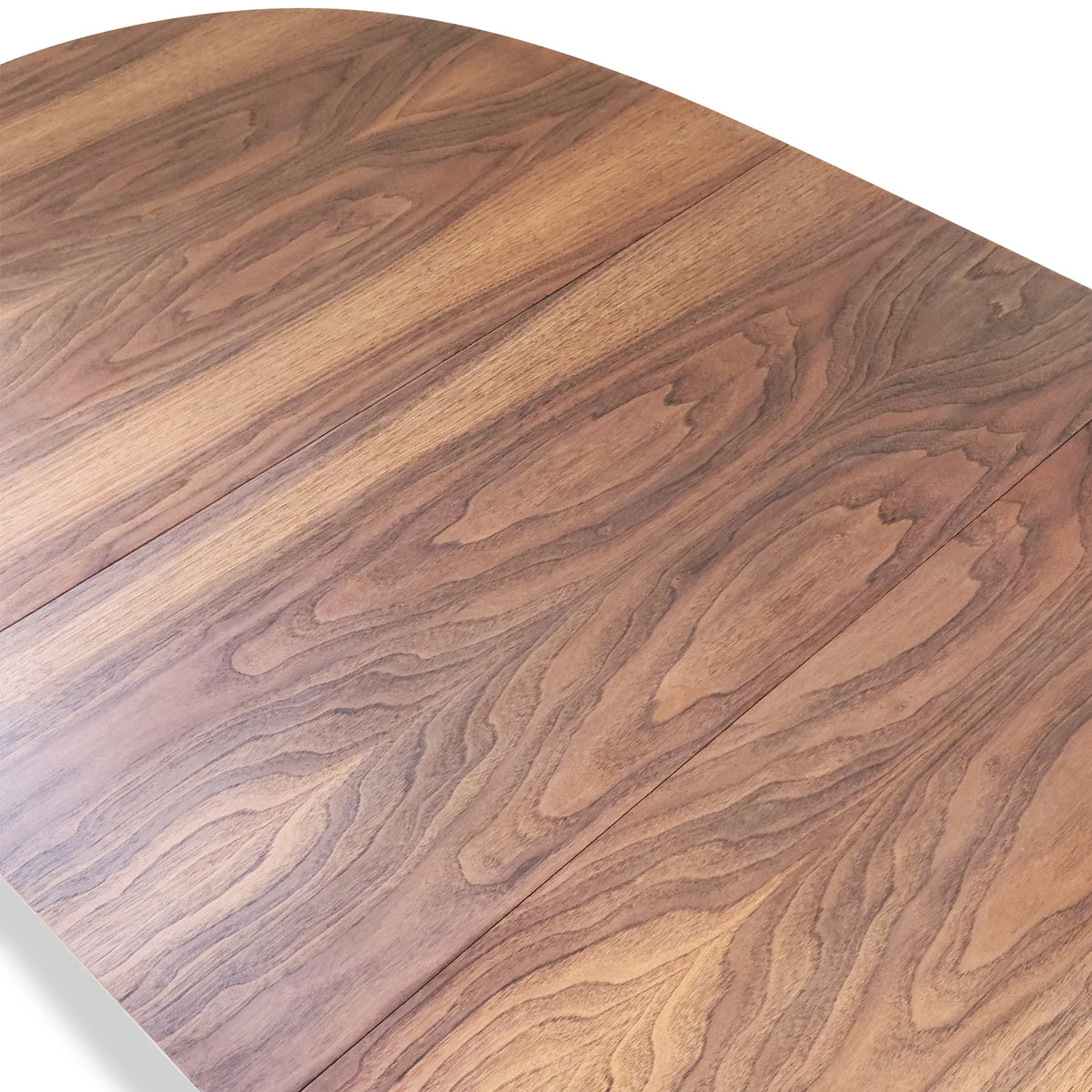 Walnut Oval Dining Table by Kaufman
