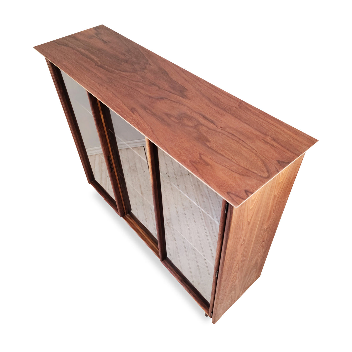 Walnut Bookcase by Gibbard
