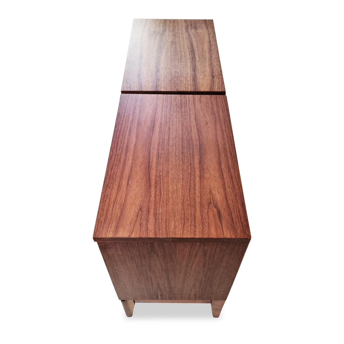 Walnut Nightstands by Gibbard