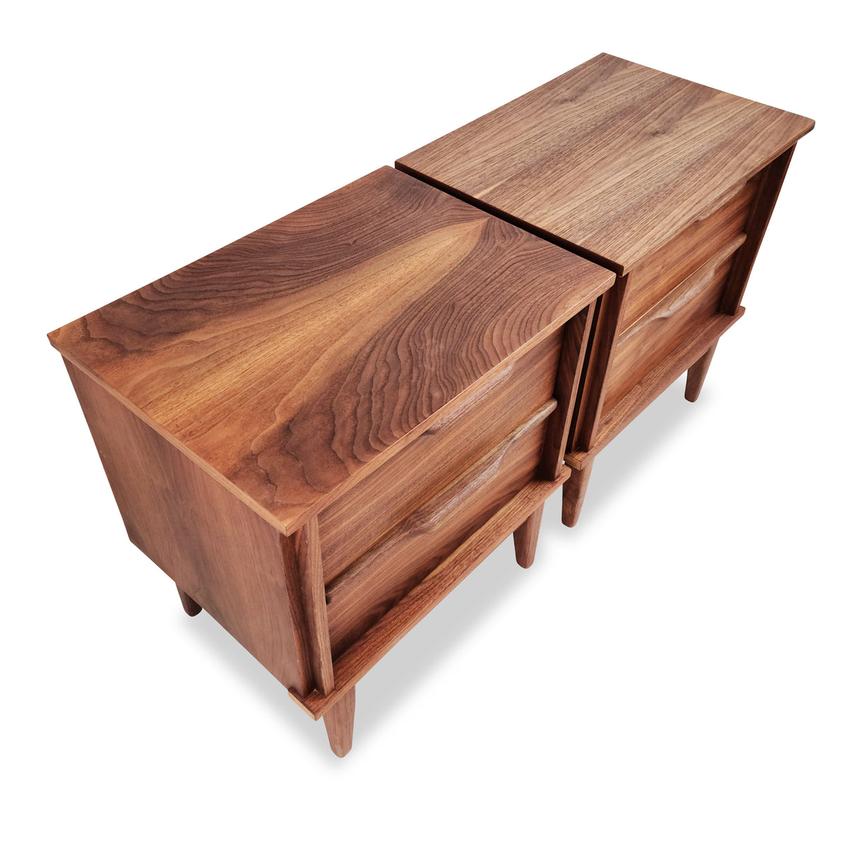 Walnut Nightstands by Princeville