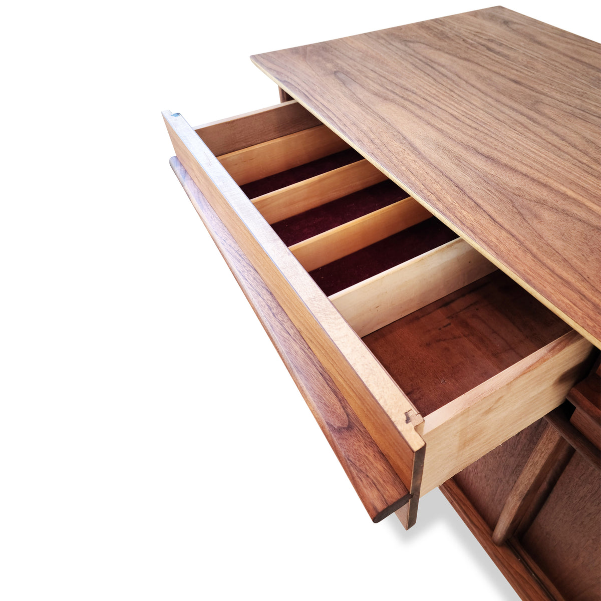 Walnut Sideboard by Gibbard