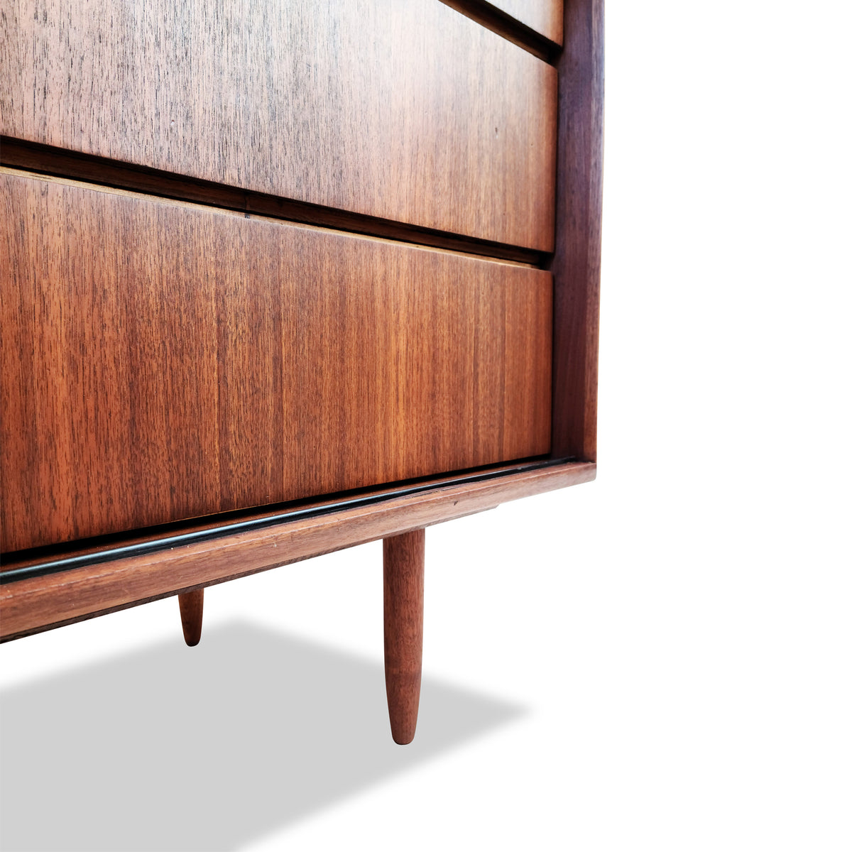 Compact Walnut Sideboard