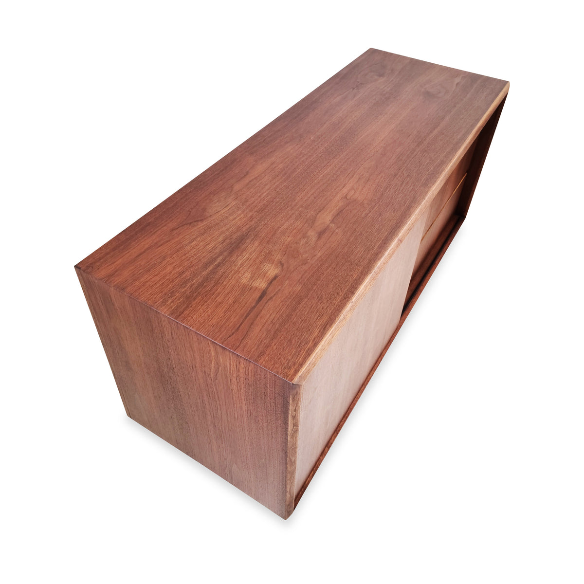 Compact Walnut Sideboard