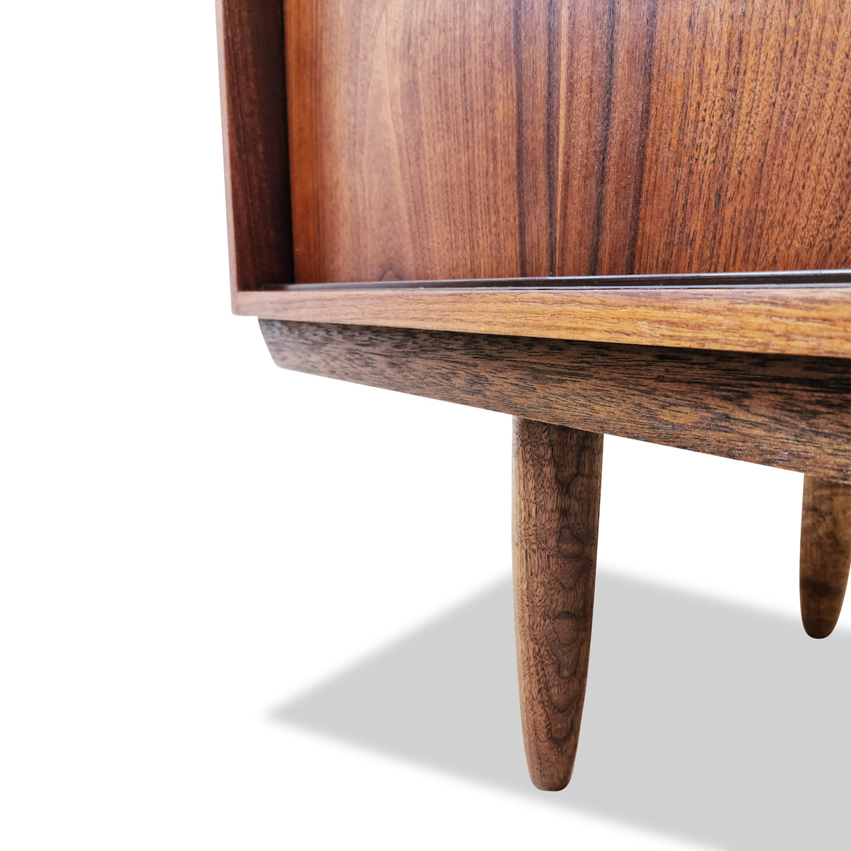 Walnut Three Door Sideboard
