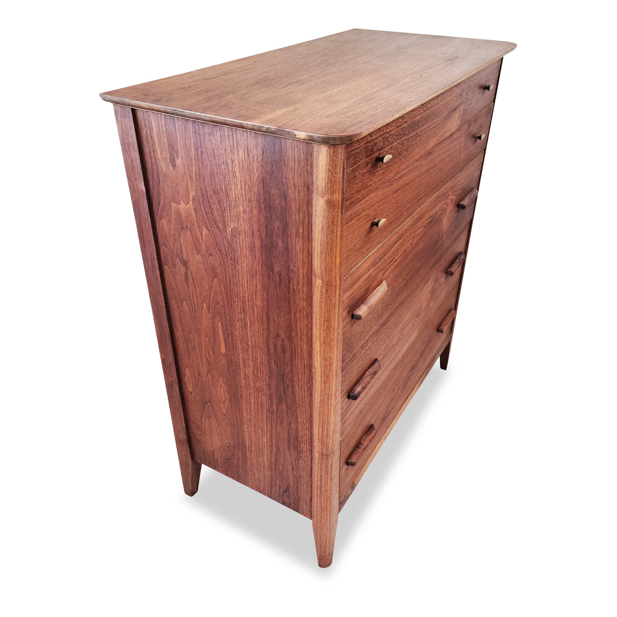 Walnut Highboy by Peppler