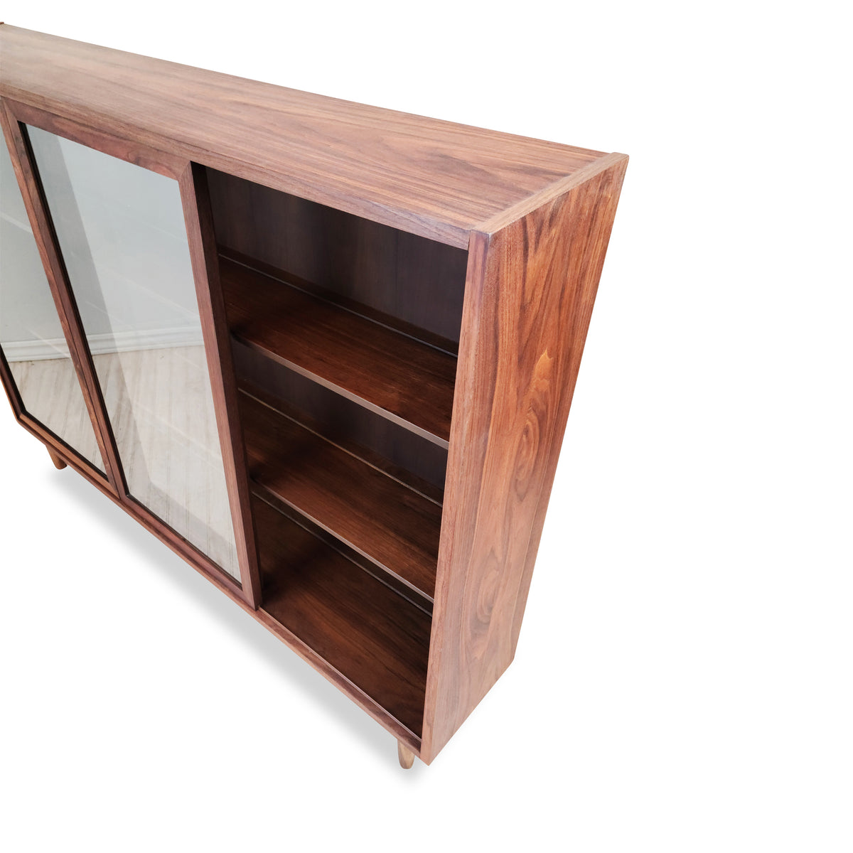 Walnut Bookcase by Honderich