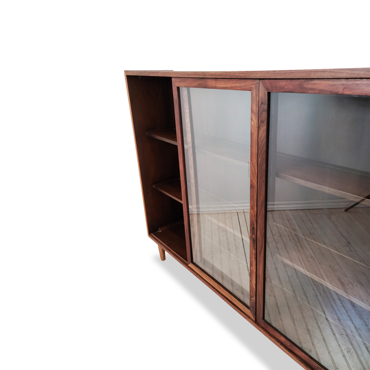 Walnut Bookcase by Honderich