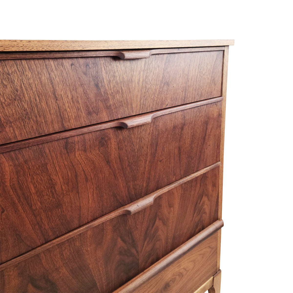 Walnut Highboy by Kaufman