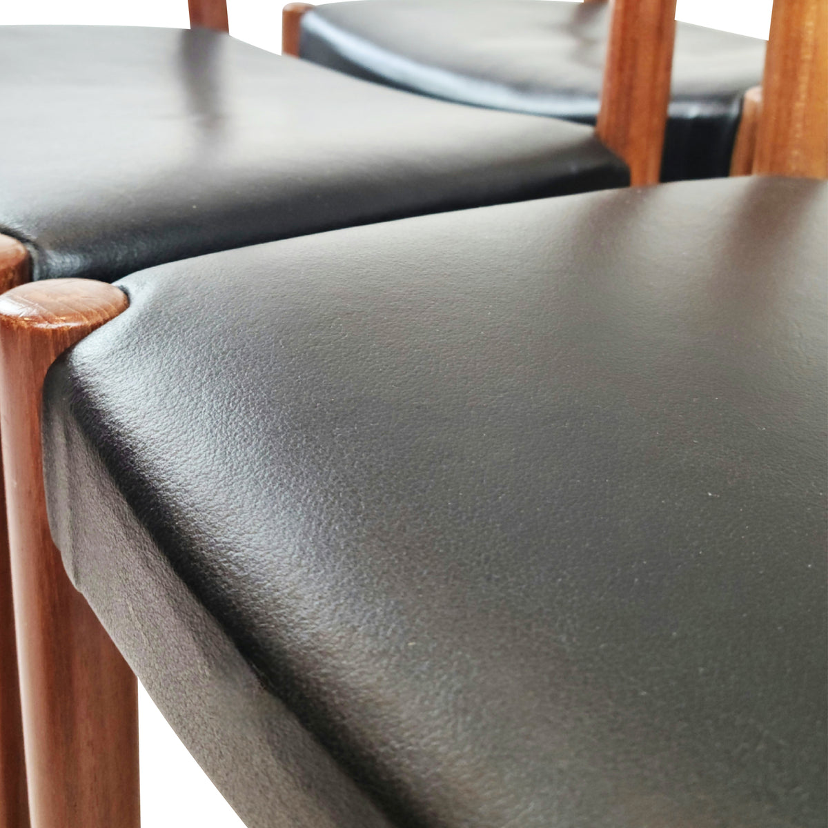 Teak Dining Chairs by Knud Andersen, Denmark 1960s