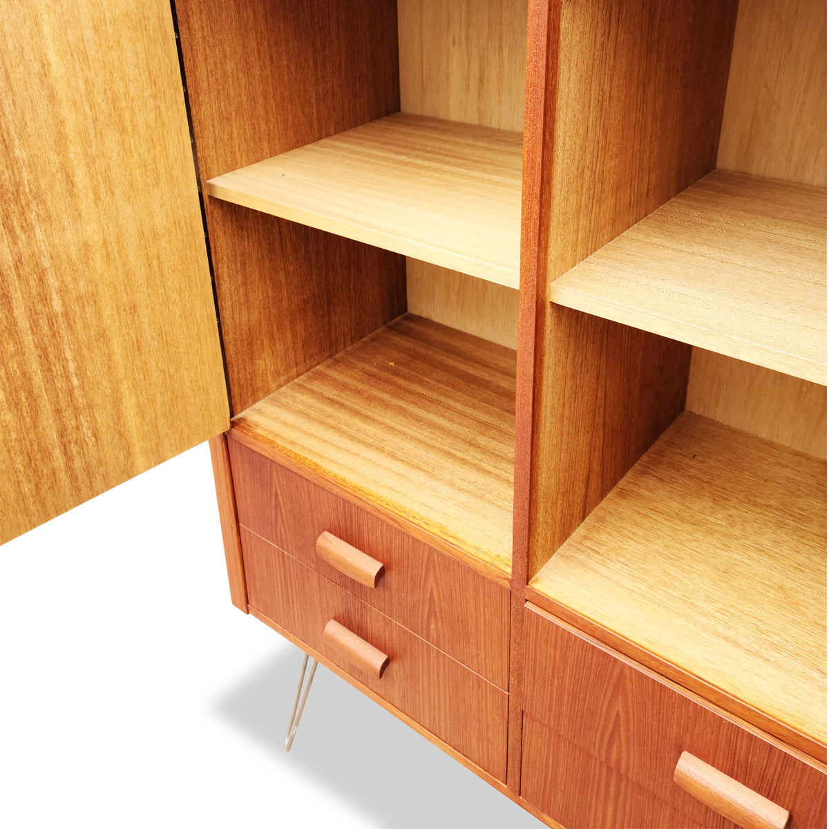 Vintage Teak Armoire