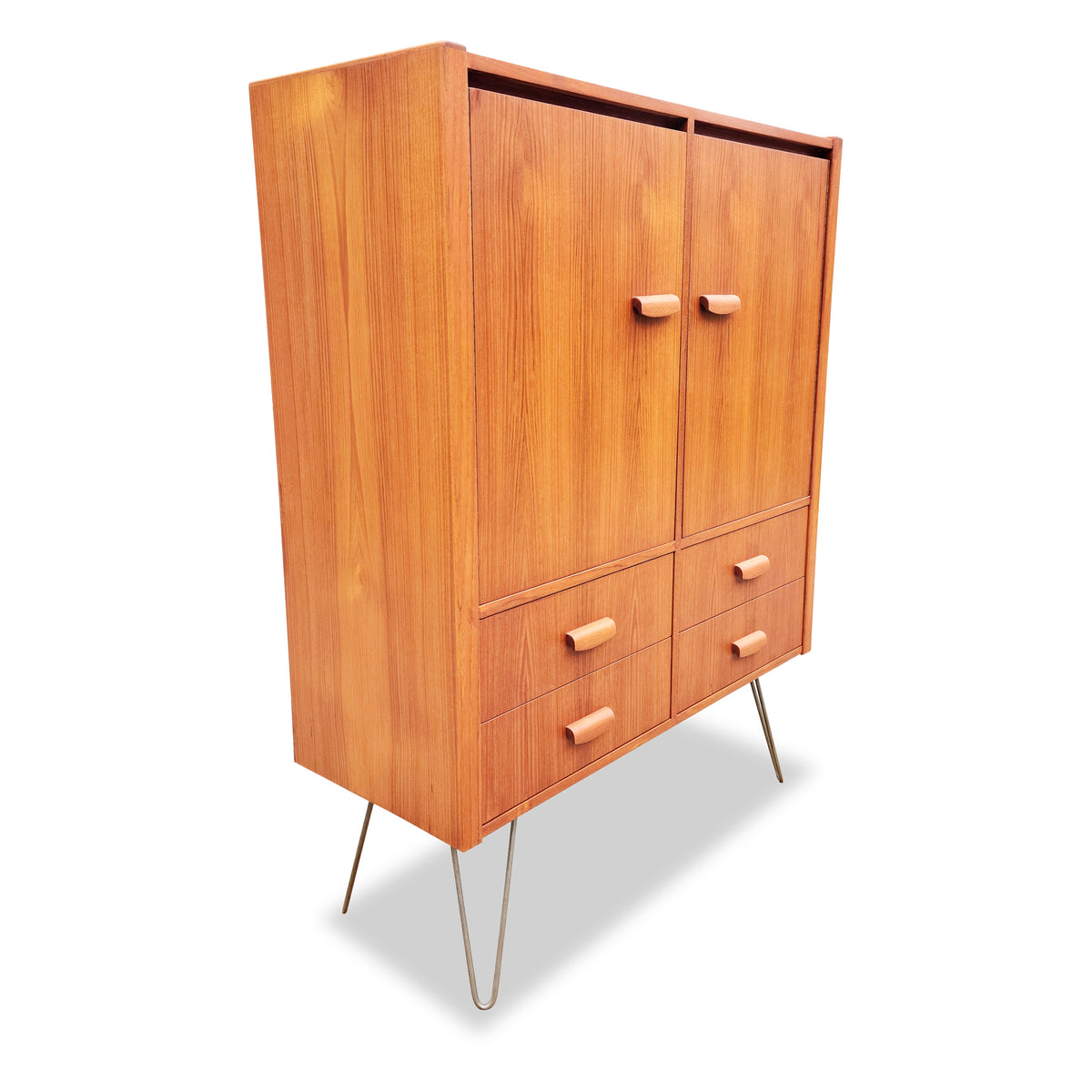 Vintage Teak Armoire