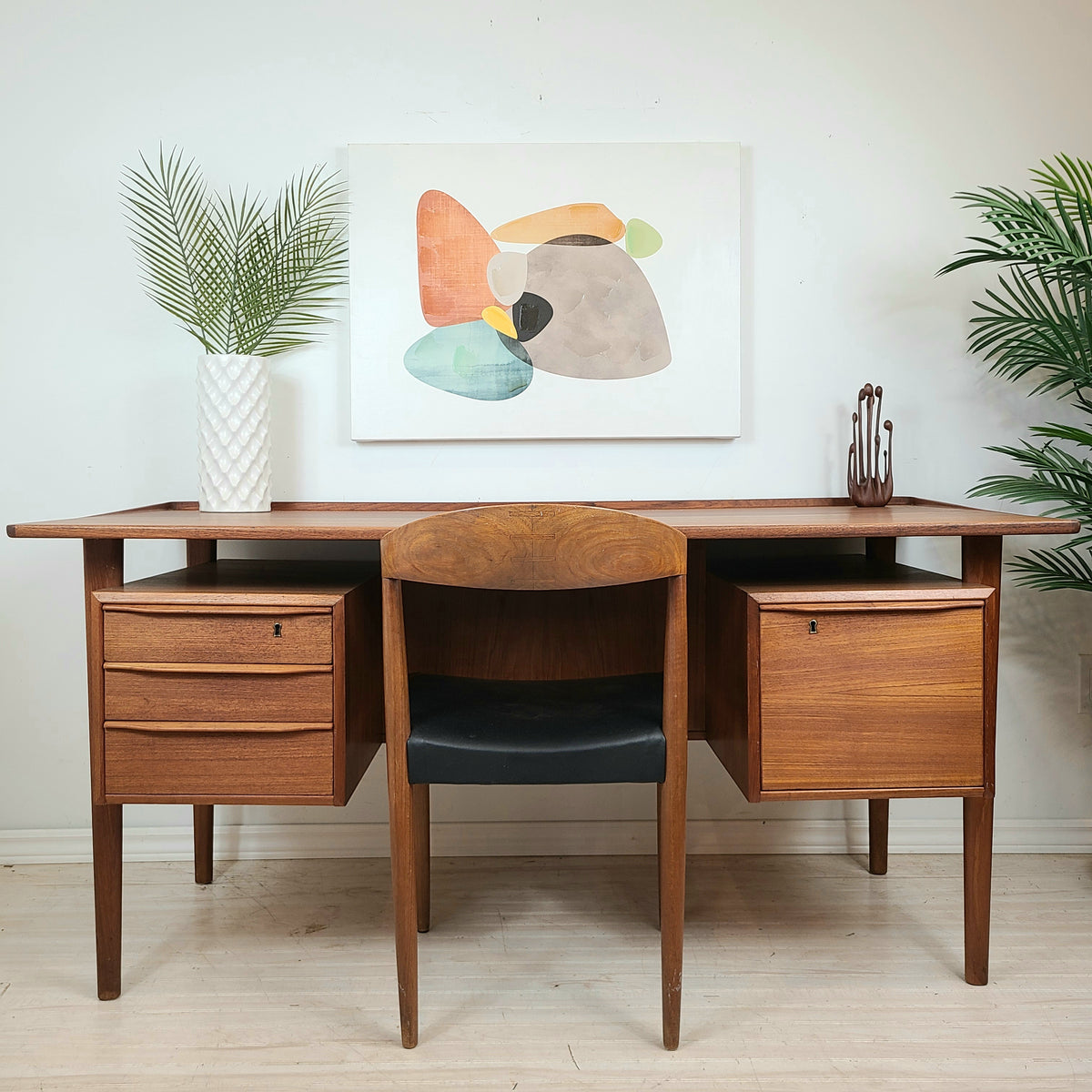 Teak Executive Desk by Peter Lovig Nielsen
