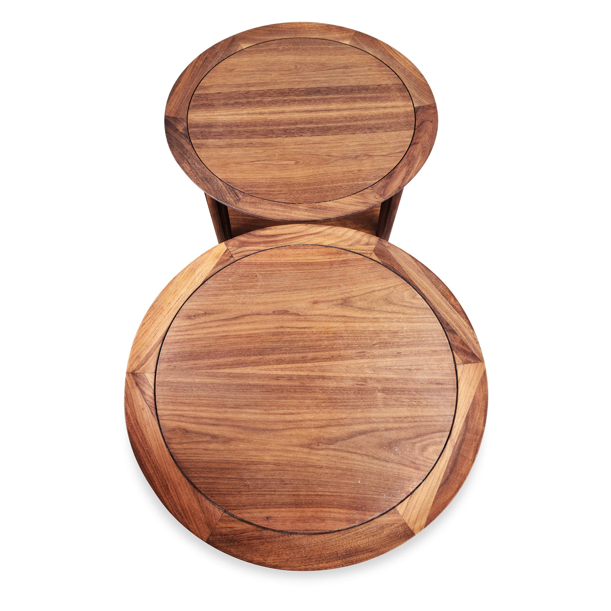 Walnut End Tables by Deilcraft