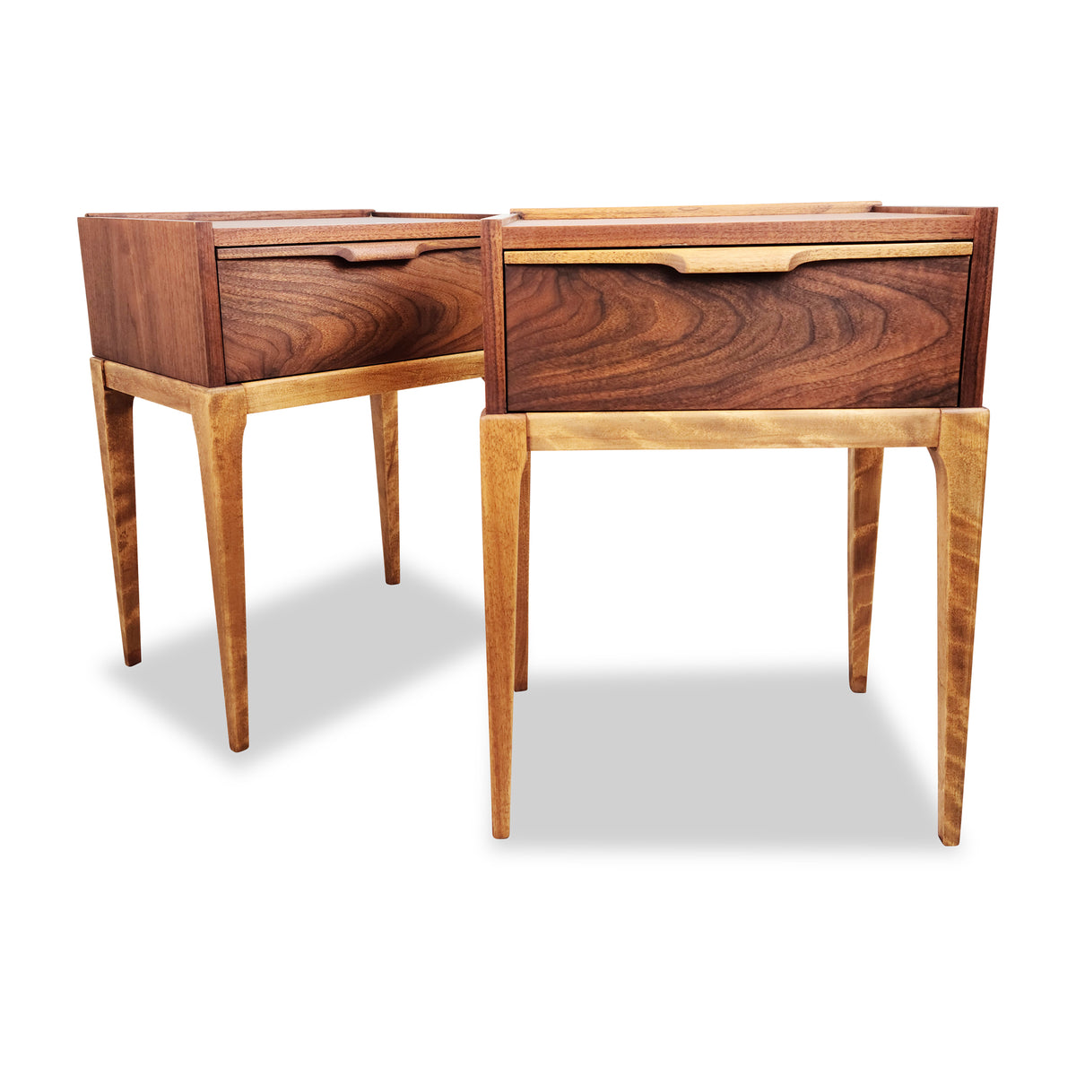 Haddon Hall Walnut Nightstands