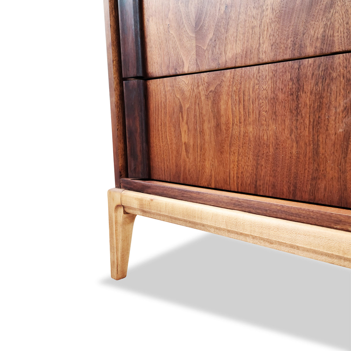 Walnut Nine Drawer Dresser
