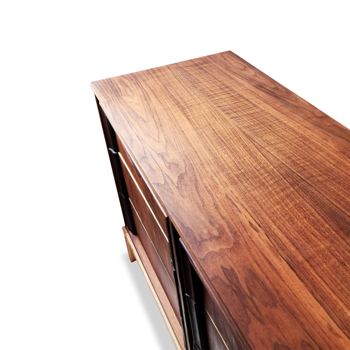 Walnut Nine Drawer Dresser