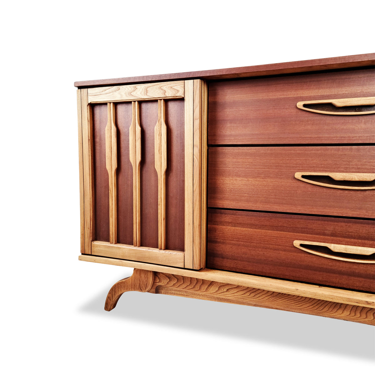 Mahogany and Ash Sideboard