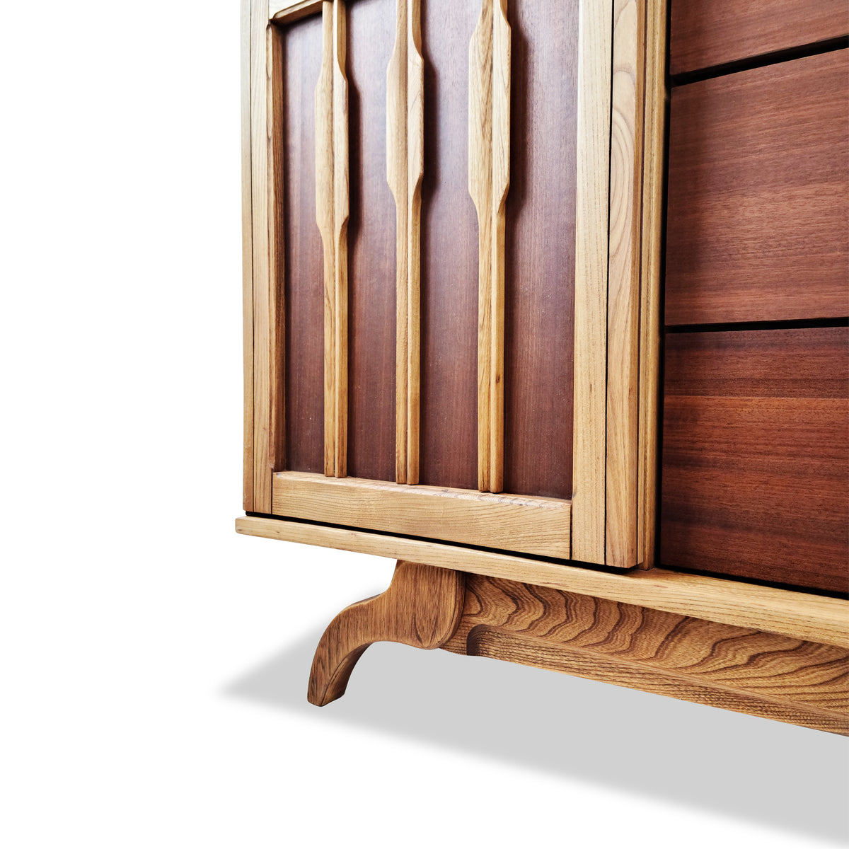 Mahogany and Ash Sideboard