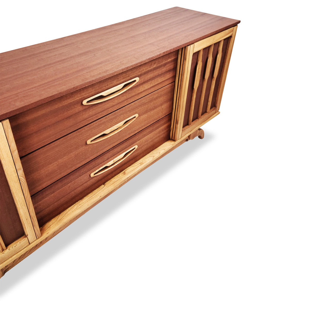 Mahogany and Ash Sideboard
