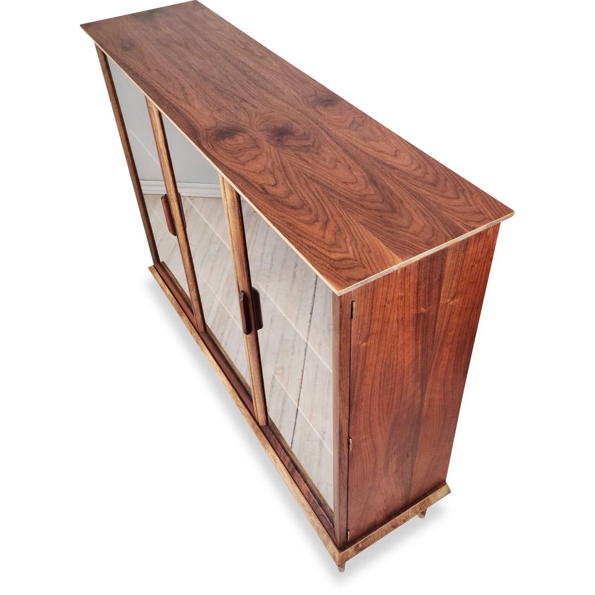 Walnut Bookcase by Krug