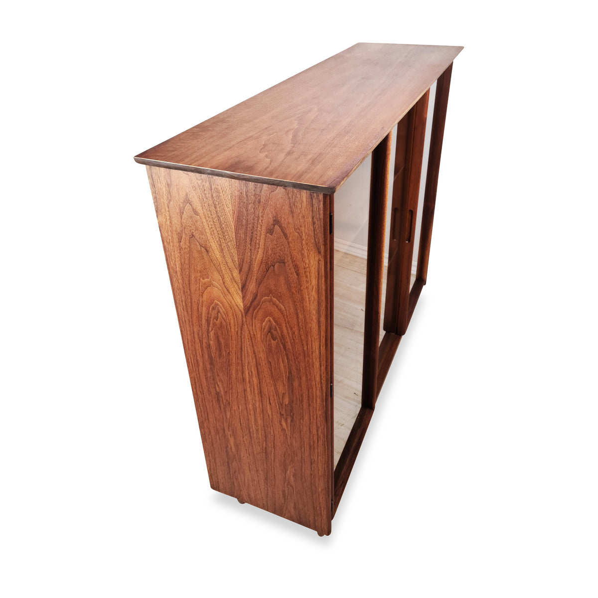 Walnut Bookcase by Gibbard