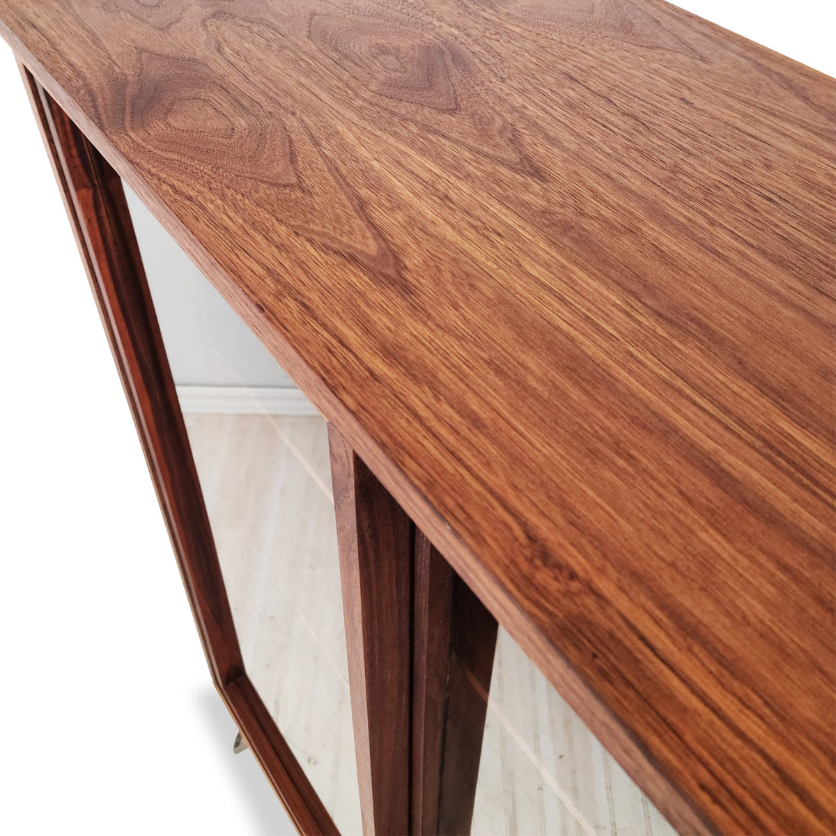 Walnut Bookcase by Gibbard