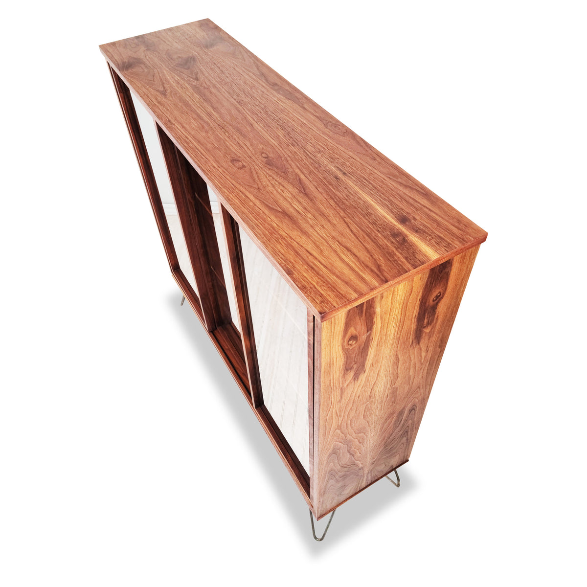 Walnut Bookcase by Gibbard