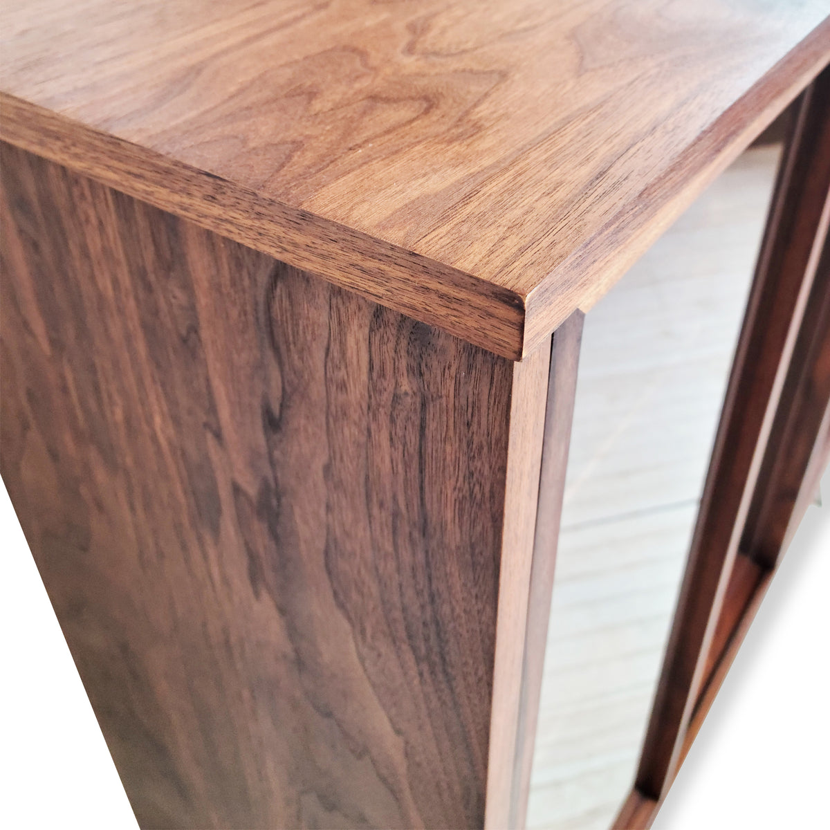 Walnut Bookcase by Gibbard