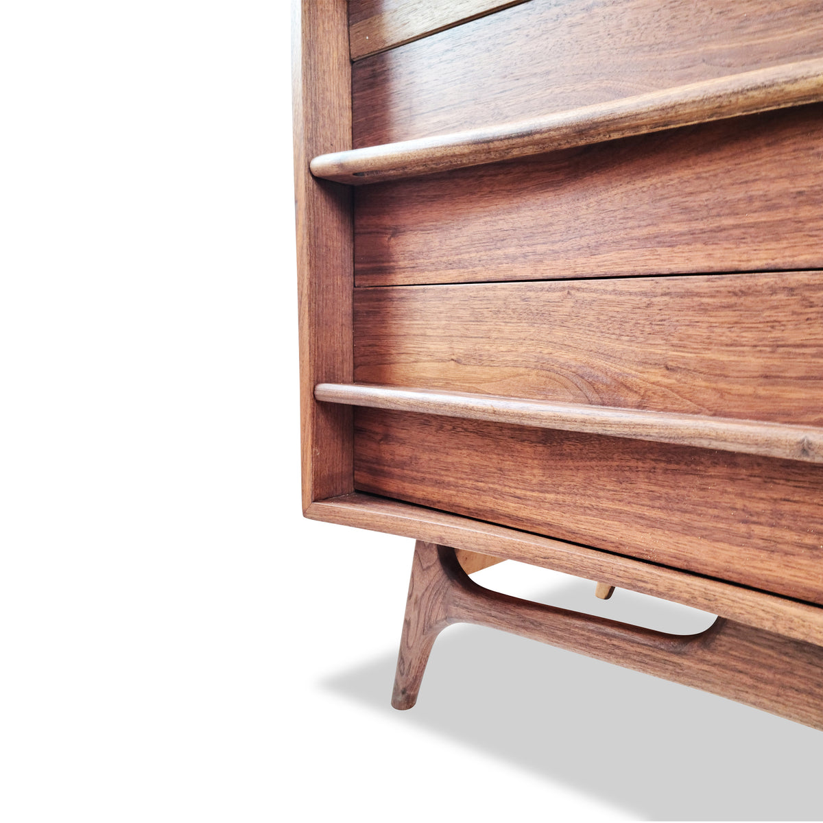 Walnut Highboy Dresser