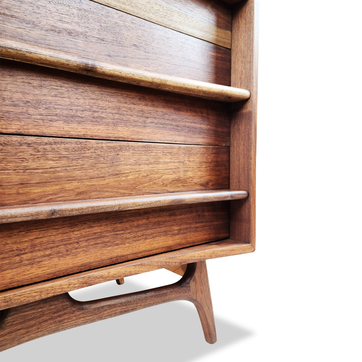 Walnut Highboy Dresser