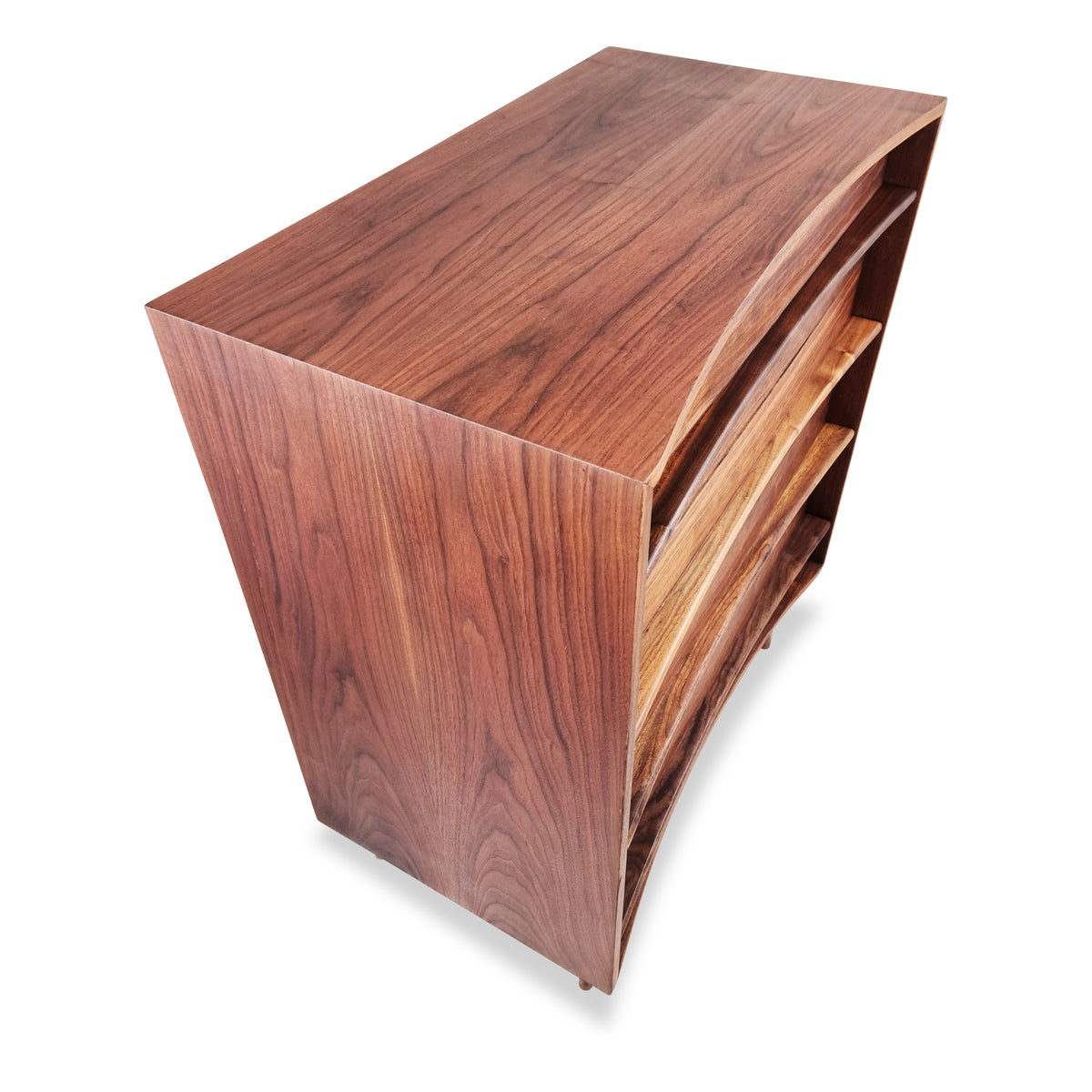 Walnut Highboy Dresser