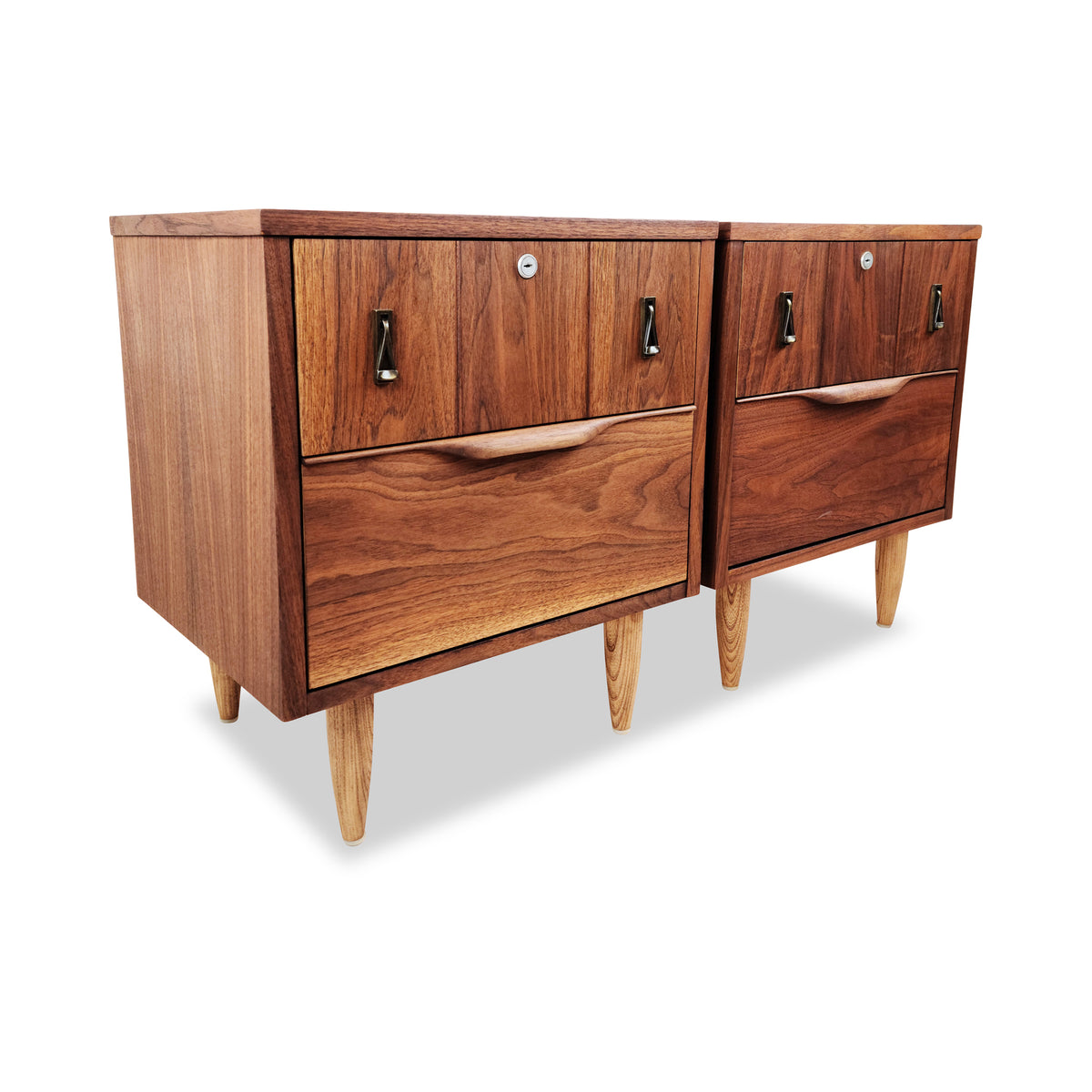 Walnut Nightstands