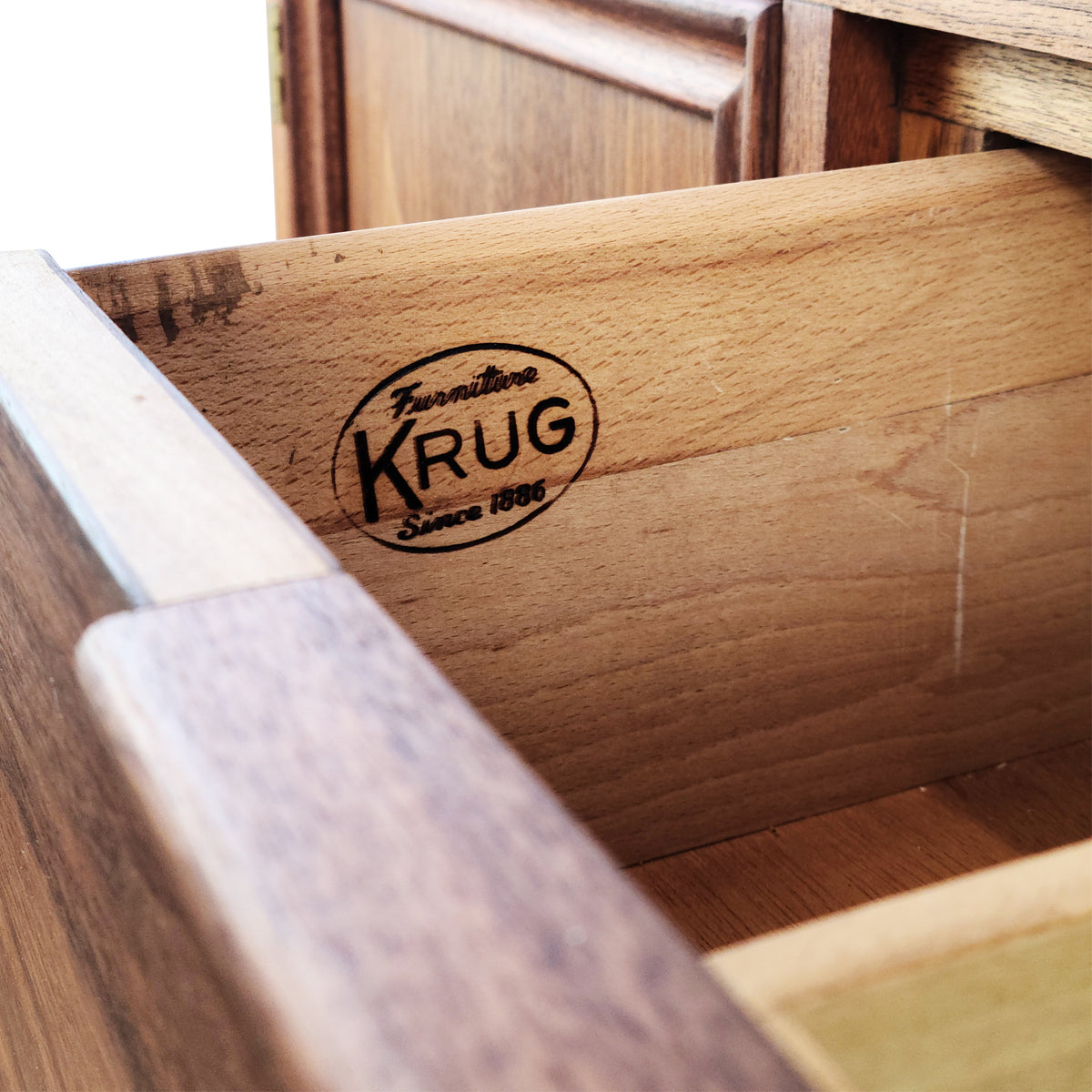 Walnut Sideboard by Krug