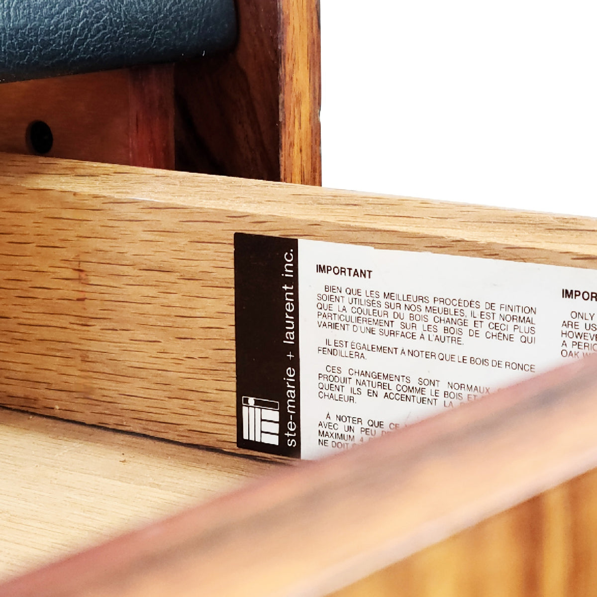 Rosewood Executive Credenza by Ste. Marie and Laurent