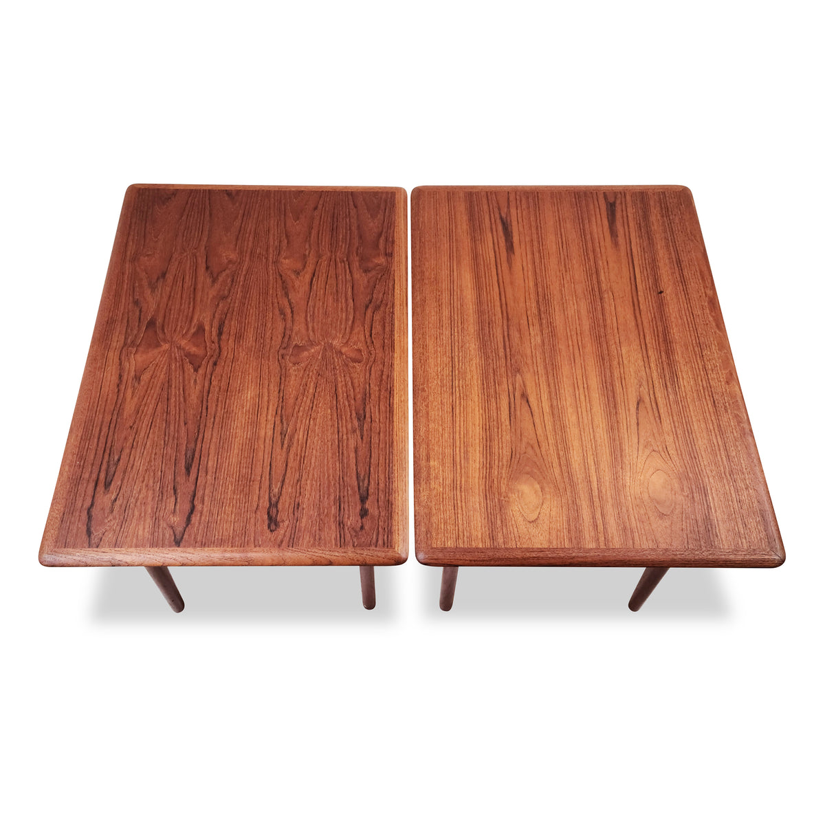 Teak Side Tables by Trioh