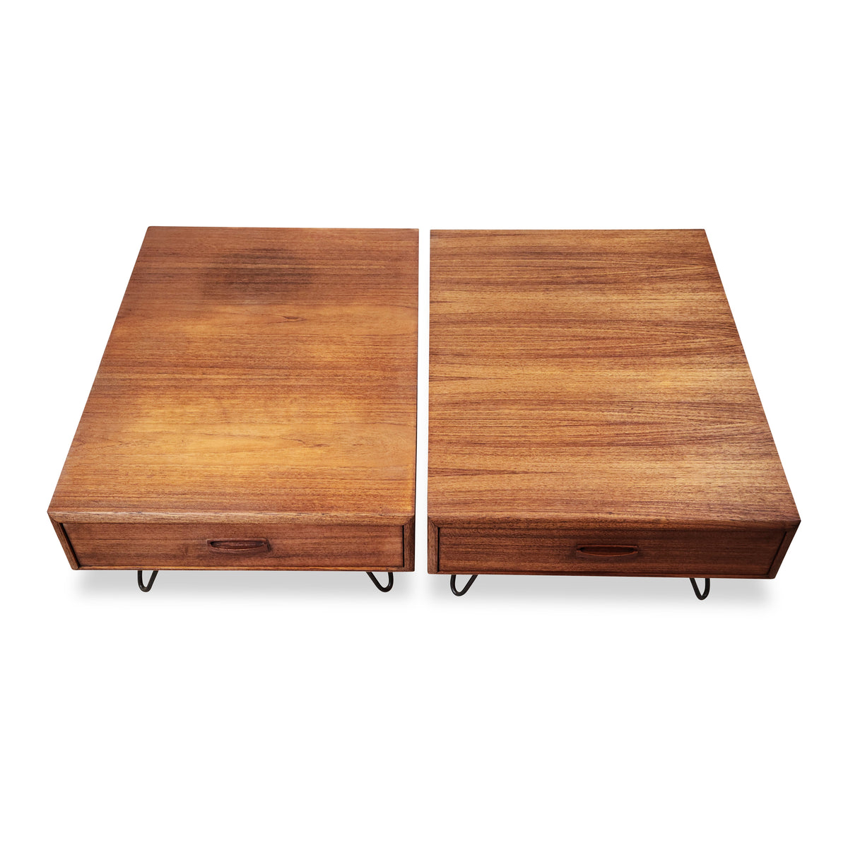 Pair of Teak Side Tables
