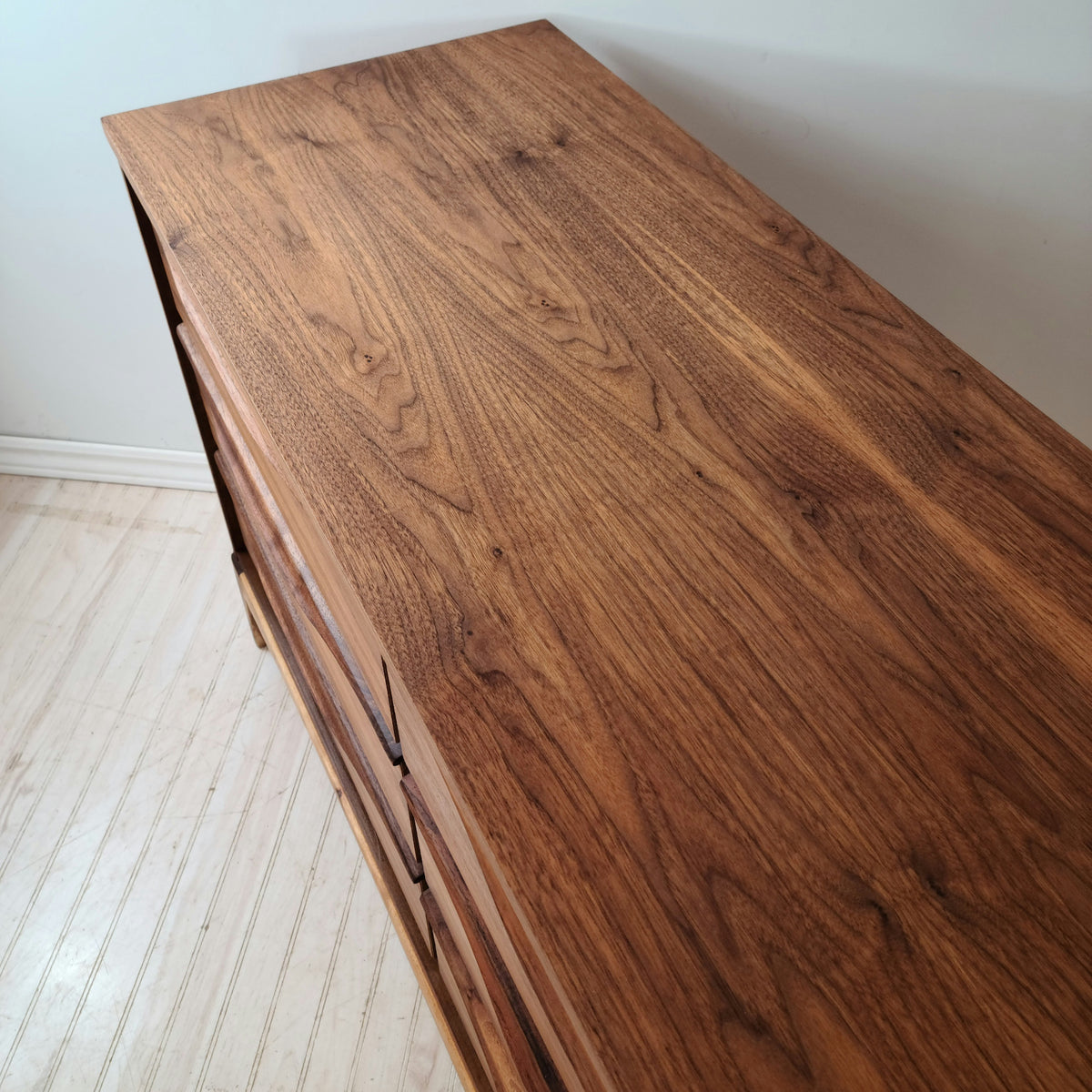 Walnut Nine Drawer Dresser by HPL