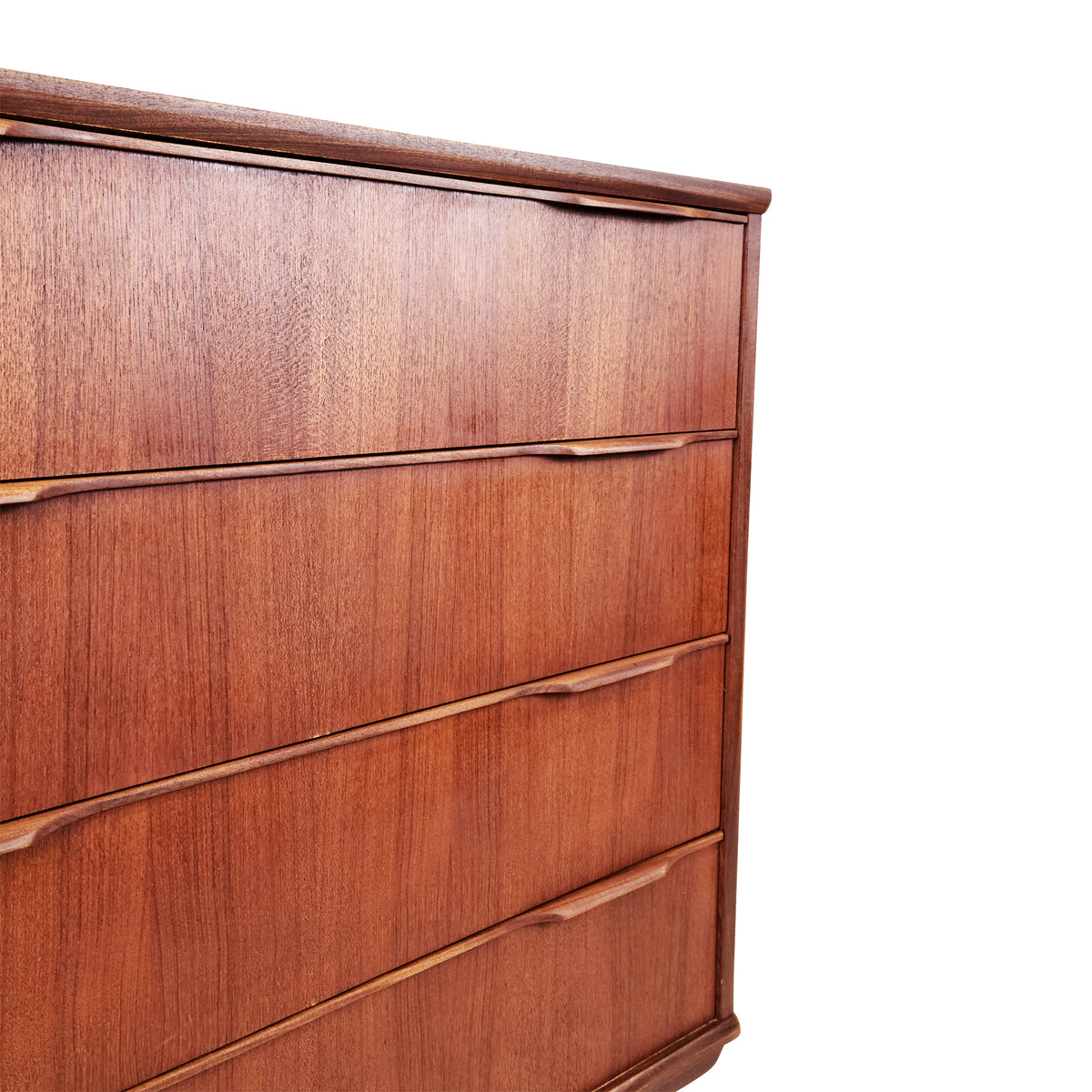 Teak Highboy Dresser