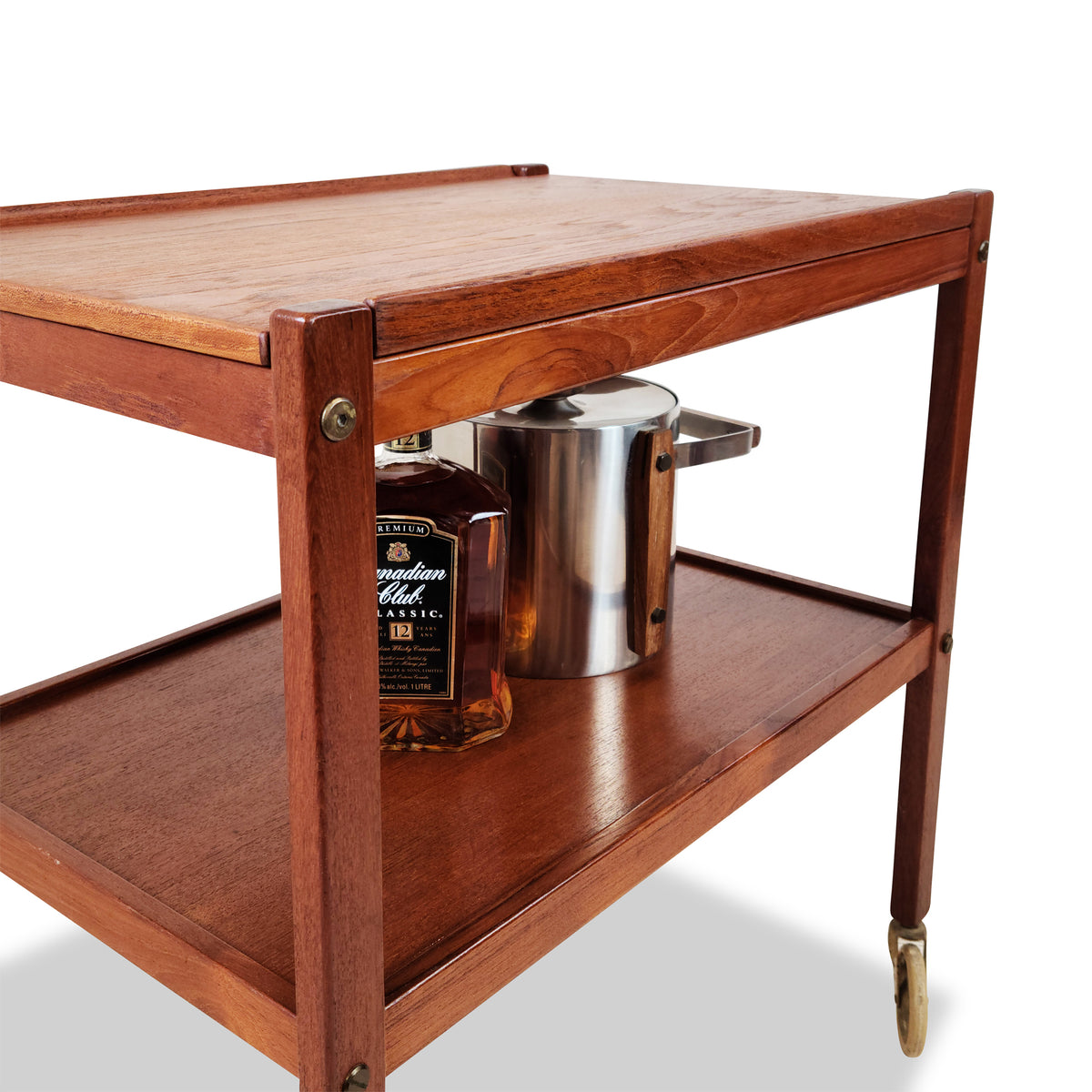 Teak Bar Cart