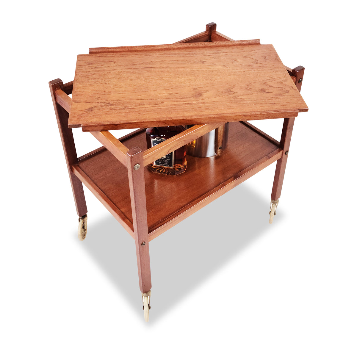 Teak Bar Cart