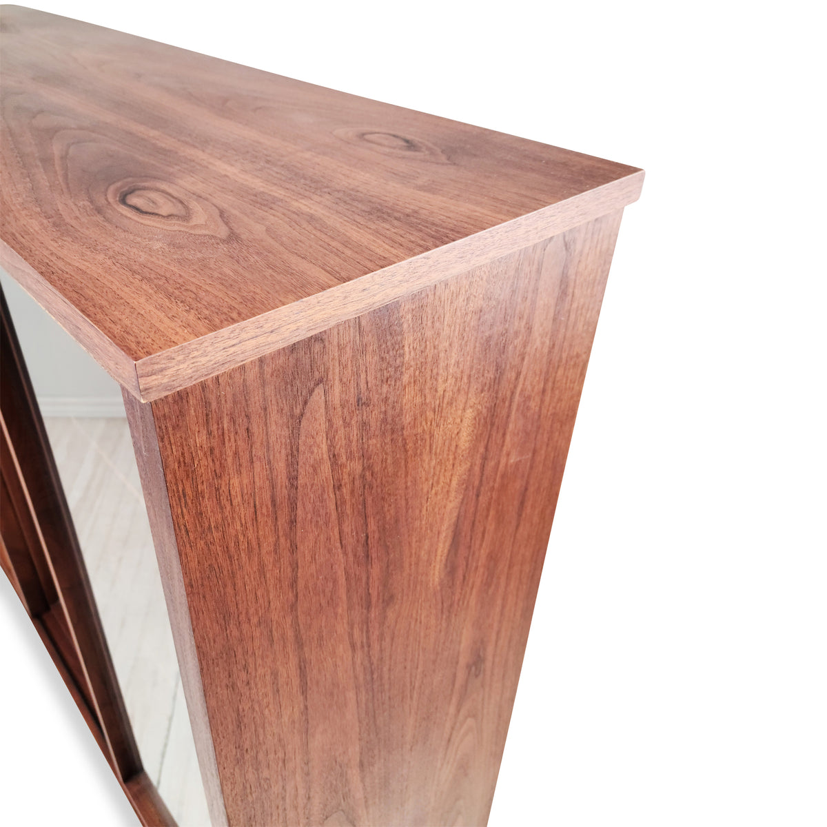 Walnut Bookcase by Gibbard