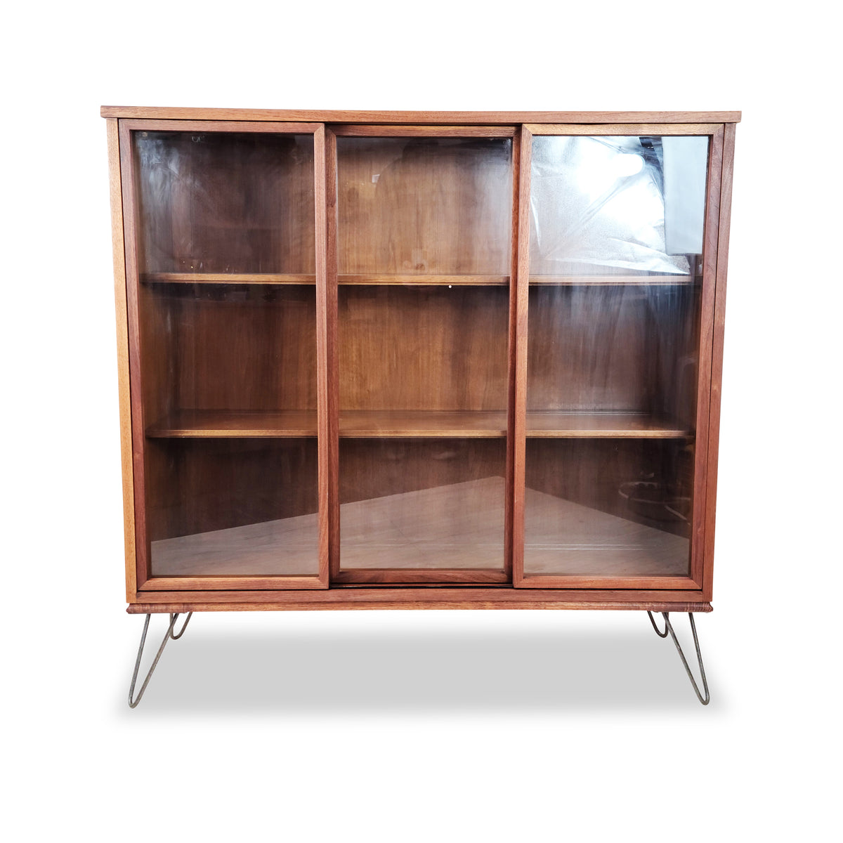 Walnut Bookcase by Gibbard