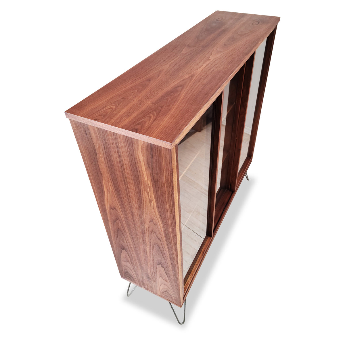 Walnut Bookcase by Gibbard