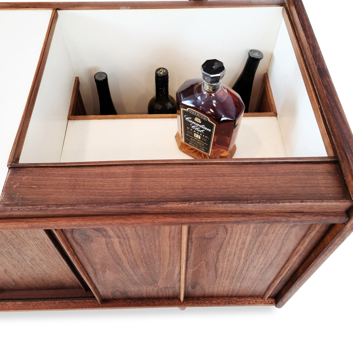 Walnut Sideboard/Server/Bar Cabinet