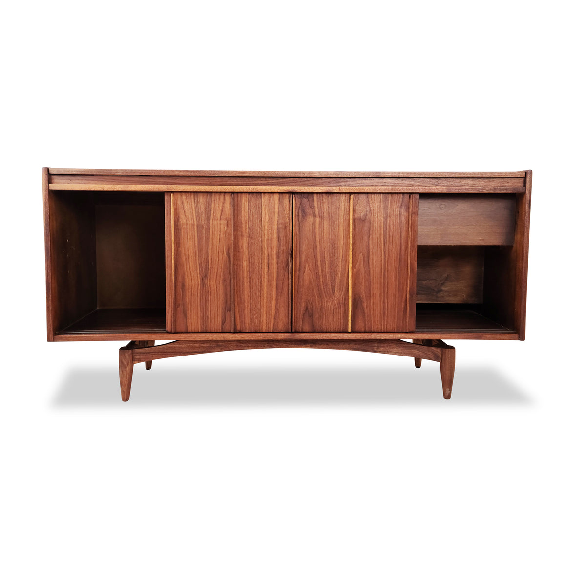 Walnut Sideboard/Server/Bar Cabinet