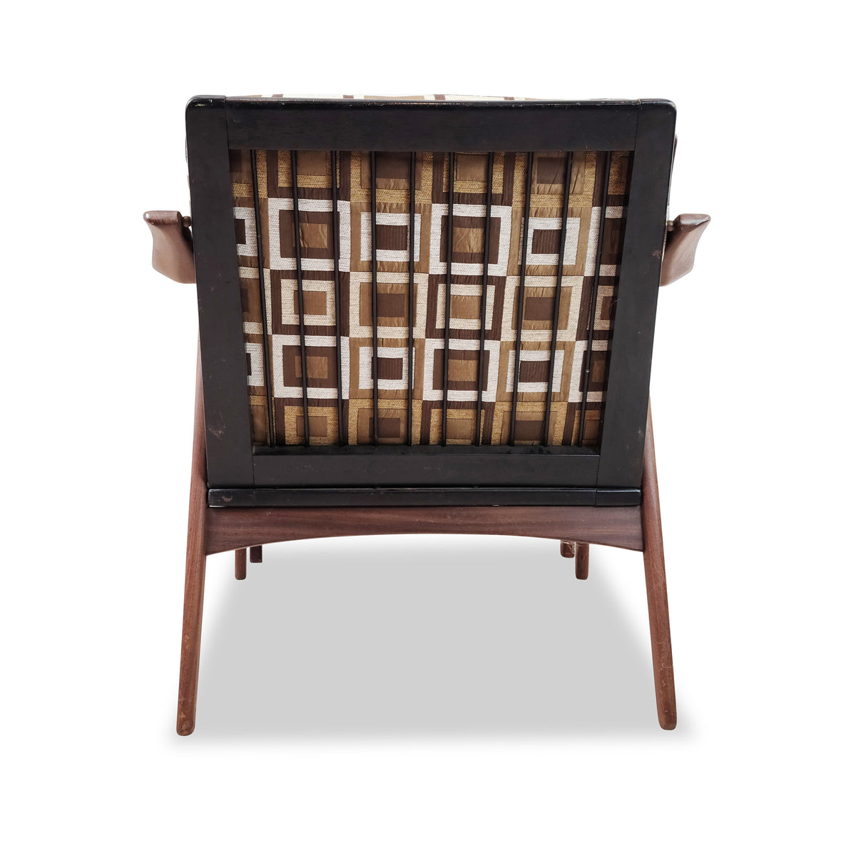 Teak Easy Chair and Foot Stool