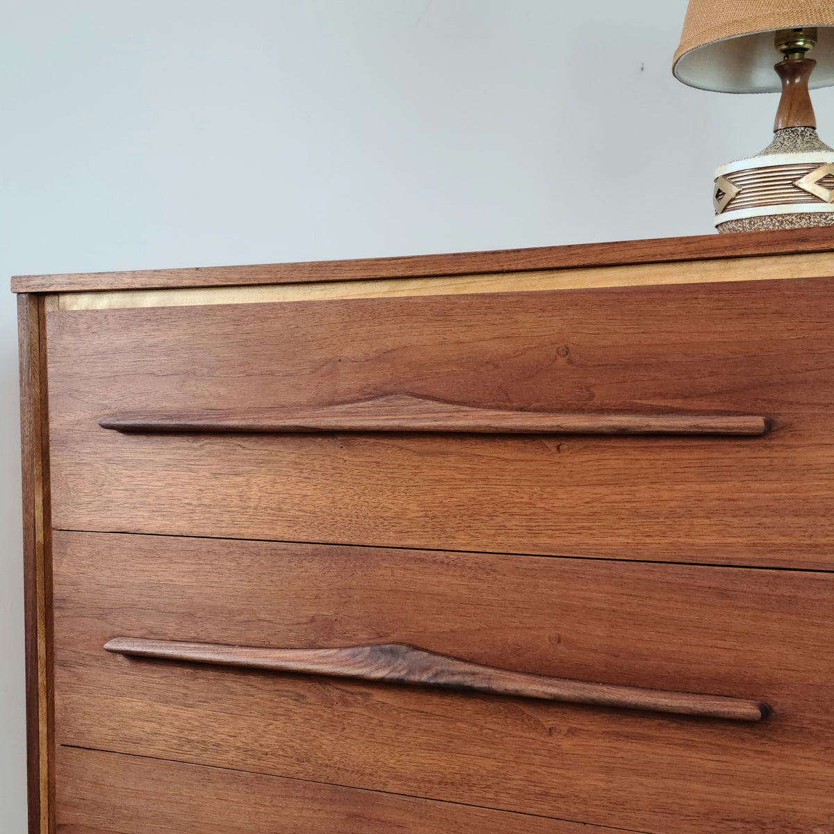 Walnut Highboy Dresser